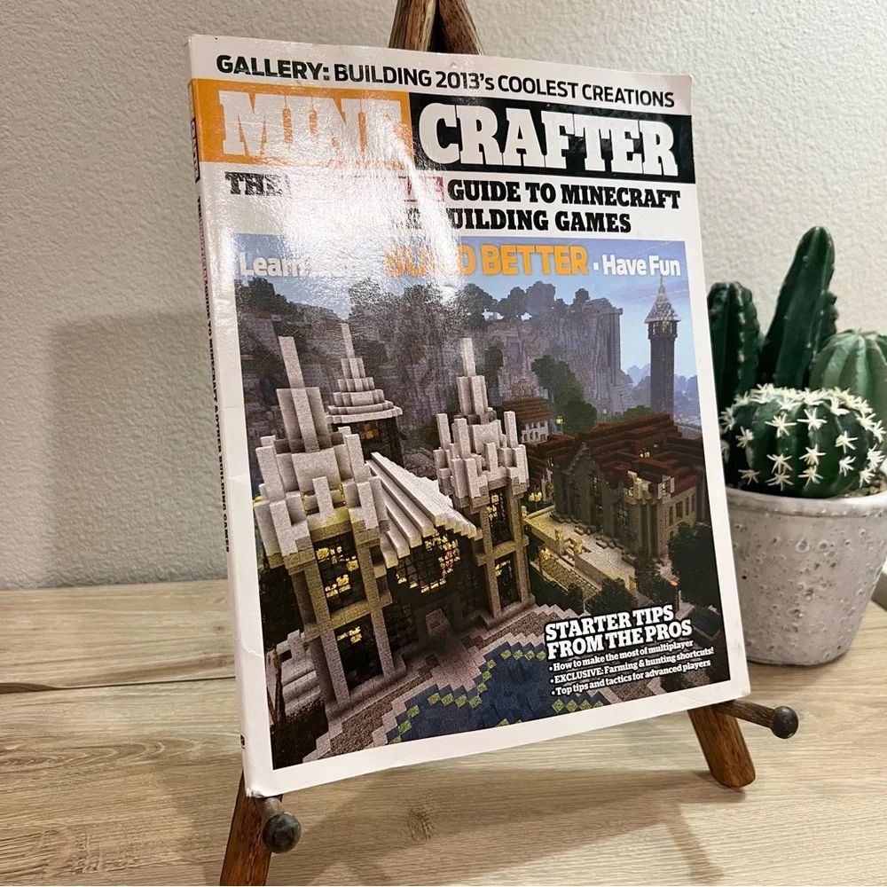 Minecrafter Unofficial Guide to Minecraft 2013 Tips Book 📘 Gamer Gift
